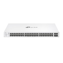 TP-Link Festa FS352GP V1 - Přepínač - inteligentní - 52 x 10/100/1000Base-T + 4 x 1 Gigabit SFP - Lze montovat do rozvaděče