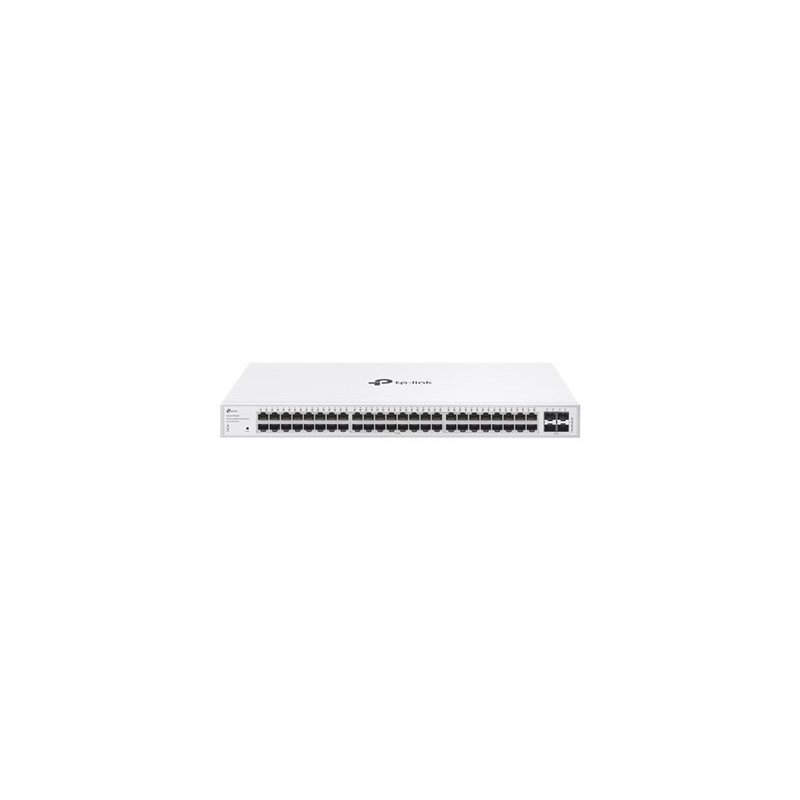 TP-Link Festa FS352G V1 - Přepínač - inteligentní - 48 x 10/100/1000Base-T + 4 x 1 Gigabit SFP - Lze montovat do rozvaděče