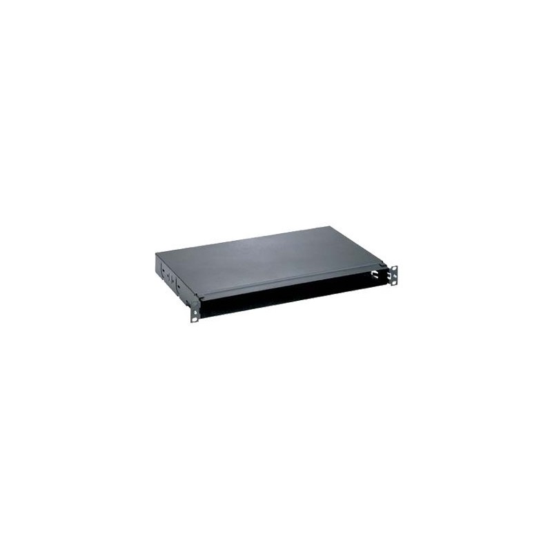 Panduit Opticom Rack Mount Fiber Trays - Optická vana - cerná - 1U - 19"