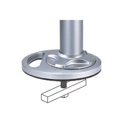 Neomounts FPMA-D9GROMMET - Upevňovací komponent (žerď, destička s průchodkou) - pro Displej LCD - stříbrná - velikost