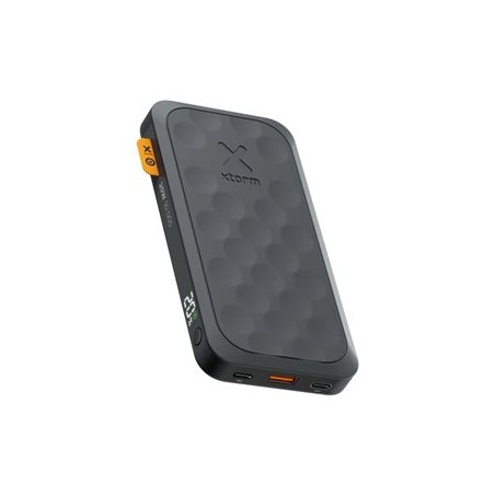 xtorm Fuel Series 5 - Power banka - 10000 mAh - 20 Watt - PD, QC 3.0 - 3 výstupní konektory (USB, 2 x USB-C) - půlnoční čerň