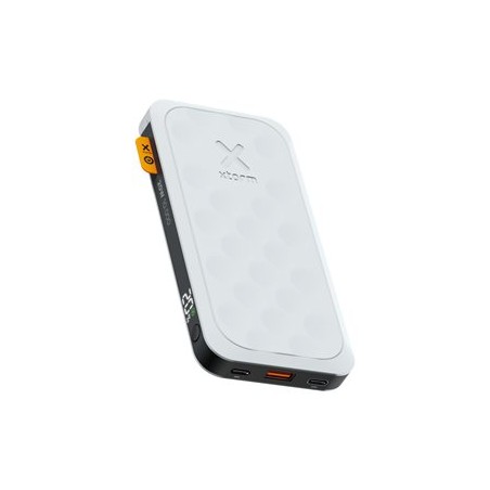 xtorm Fuel Series 5 - Power banka - 10000 mAh - 20 Watt - PD, QC 3.0 - 3 výstupní konektory (USB, 2 x USB-C) - bílá