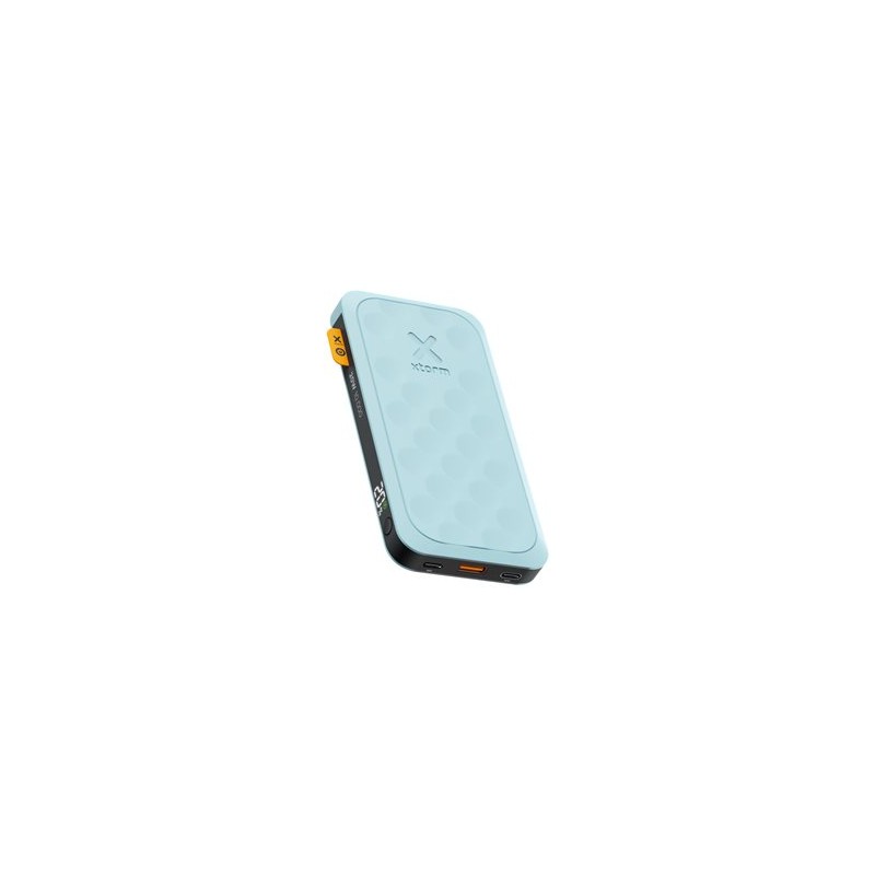 xtorm Fuel Series 5 - Power banka - 10000 mAh - 20 Watt - PD, QC 3.0 - 3 výstupní konektory (USB, 2 x USB-C) - modrá