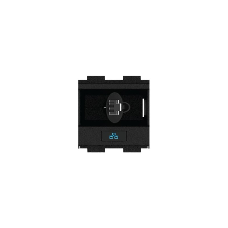 Crestron Gravity Cable Retractor FT2A-CBLR-GR-CAT6 - Systém pro zatahování kabelu - RJ-45 - černá - pro P/N: