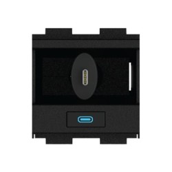 Crestron Gravity Cable Retractor FT2A-CBLR-GR-4K-USBC-HD - Systém pro zatahování kabelu - USB typu C - černá - pro P/N: