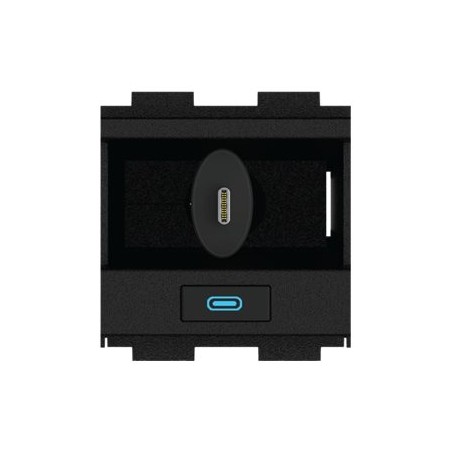Crestron Gravity Cable Retractor FT2A-CBLR-GR-4K-USBC-HD - Systém pro zatahování kabelu - USB typu C - černá - pro P/N: