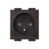 Crestron FT2A-PWR-FR series FT2A-PWR-FR-1-BASIC - Mechanismus napájecí zásuvky - Francie/Belgie - 2P+E - Typ E - 1 napájecí