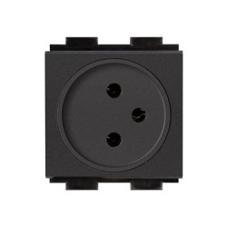 Crestron FT2A-PWR-IS Series FT2A-PWR-IS-1-BASIC - Mechanismus napájecí zásuvky - Izrael - 2P+E - Typ H - 1 napájecí zásuvka - 2