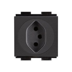 Crestron FT2A-PWR-SW series FT2A-PWR-SW-1-BASIC - Výstupní zásuvka - napájecí modul, jeden, Švýcarsko - 2P+E - Typ J - 1