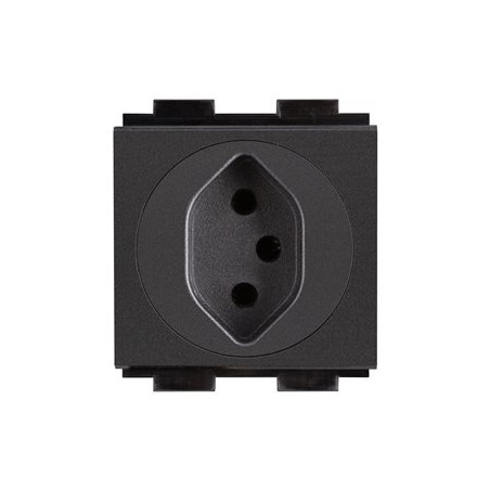 Crestron FT2A-PWR-SW series FT2A-PWR-SW-1-BASIC - Výstupní zásuvka - napájecí modul, jeden, Švýcarsko - 2P+E - Typ J - 1