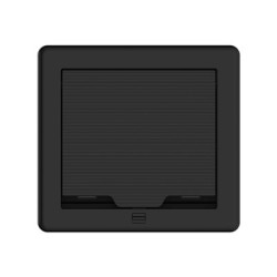 Crestron FT2-700-MECH-PTL-B - FlipTop FT2 Series - elektroinstalační krabice - systém správy kabelů, velikost 700, mechanický