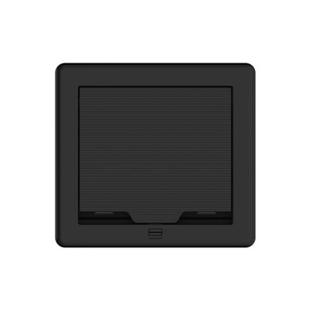 Crestron FT2-700-MECH-PTL-B - FlipTop FT2 Series - elektroinstalační krabice - systém správy kabelů, velikost 700, mechanický