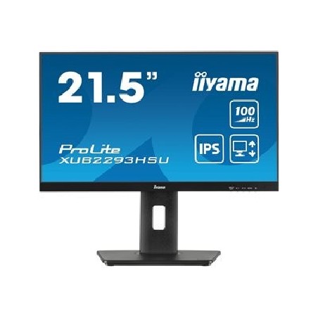 iiyama ProLite/XUB2293HSU-B7/21,5"/IPS/FHD/100Hz/1ms/Black/3R