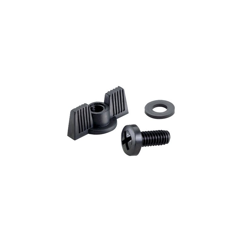 Panduit Fiber-Duct - Cable raceway bolt and nut kit - černá (balení 50)