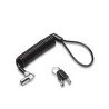 Kensington NanoSaver Like Keyed - Bezpecnostní kabelový zámek - stríbrná