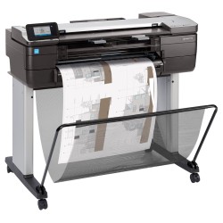 HP DesignJet T830 - 24" multifunkční tiskárna - barva - tryskový - 610 x 2770 mm (originální) - Role (61 cm) (média) - až 0.43