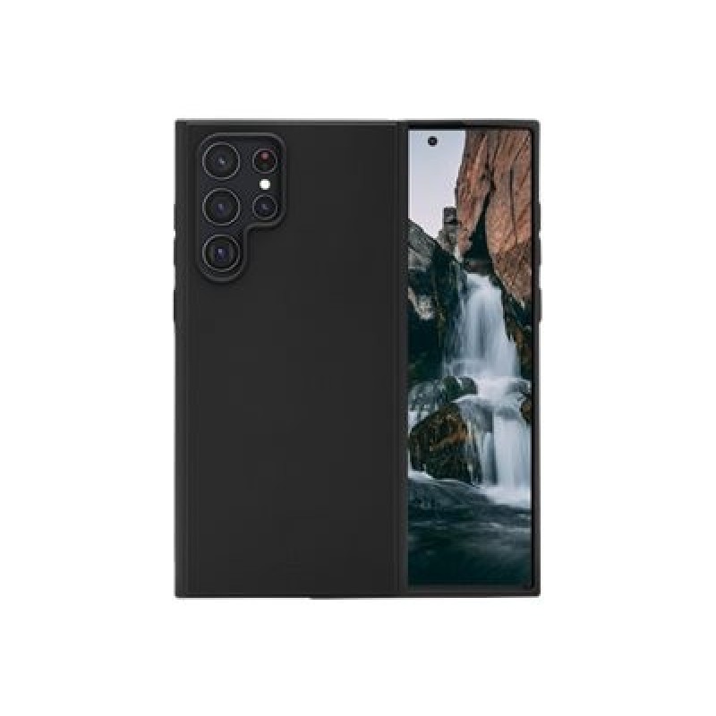 dbramante1928 Greenland - Zadní kryt pro mobilní telefon - recyklovaný plast - noční čerň - pro Samsung Galaxy S22 Ultra