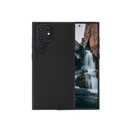 dbramante1928 Greenland - Zadní kryt pro mobilní telefon - recyklovaný plast - noční čerň - pro Samsung Galaxy S22 Ultra
