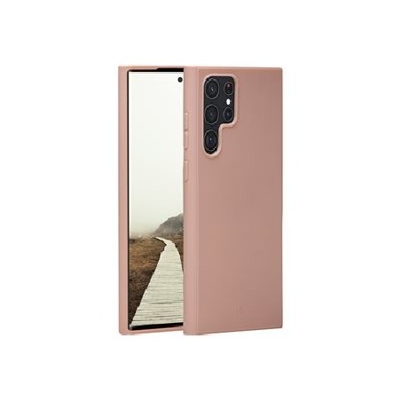 dbramante1928 Greenland - Zadní kryt pro mobilní telefon - recyklovaný plast - růžová pink sand - pro Samsung Galaxy S22 Ultra