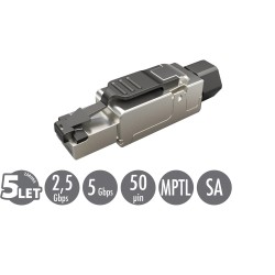 Konektor MPTL univerzální RJ45 CAT5E STP samořezný SXRJ45-5E-STP-BK-SA 11910000