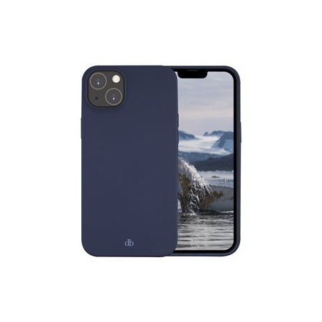 dbramante1928 Greenland - Zadní kryt pro mobilní telefon - 100% recyklovaný plast - modrá pacifik - pro Apple iPhone 14 Plus