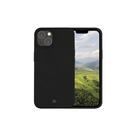 dbramante1928 Greenland - Zadní kryt pro mobilní telefon - 100% recyklovaný plast - noční čerň - pro Apple iPhone 14 Plus