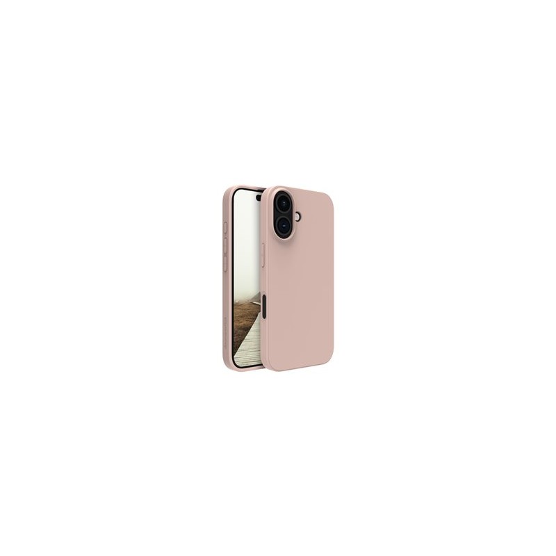 dbramante1928 Greenland - Zadní kryt pro mobilní telefon - plast - růžová pink sand - pro Apple iPhone 16 Plus