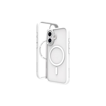dbramante1928 Grenen - Zadní kryt pro mobilní telefon - kompatibilita s MagSafe - plast - bílá - pro Apple iPhone 16