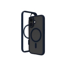 dbramante1928 Grenen - Zadní kryt pro mobilní telefon - kompatibilita s MagSafe - plast - modrá, čirá zadní strana - pro Apple