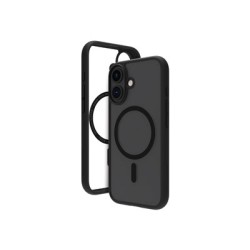 dbramante1928 Grenen - Zadní kryt pro mobilní telefon - kompatibilita s MagSafe - plast - černá - pro Apple iPhone 16