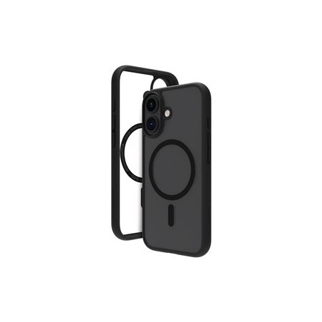 dbramante1928 Grenen - Zadní kryt pro mobilní telefon - kompatibilita s MagSafe - plast - černá - pro Apple iPhone 16