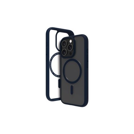 dbramante1928 Grenen - Zadní kryt pro mobilní telefon - kompatibilita s MagSafe - plast - modrá, čirá zadní strana - pro Apple