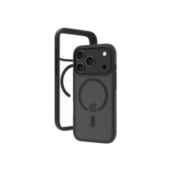 dbramante1928 Grenen - Zadní kryt pro mobilní telefon - kompatibilita s MagSafe - plast - černá, průhledná - pro Apple iPhone
