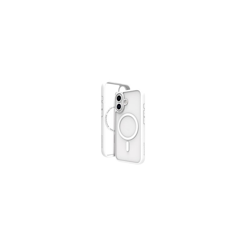 dbramante1928 Grenen - Zadní kryt pro mobilní telefon - kompatibilita s MagSafe - plast - bílá - pro Apple iPhone 16 Plus