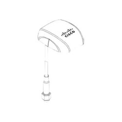 Cisco 4G Indoor/Outdoor Active GPS Antenna - Anténa - navigace - venkovní, vnitřní - černá