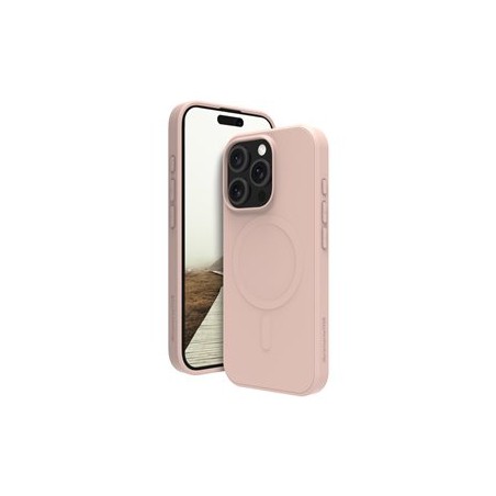 dbramante1928 Greenland Pro - Zadní kryt pro mobilní telefon - Qi - kompatibilita s MagSafe - plast - růžová pink sand - pro