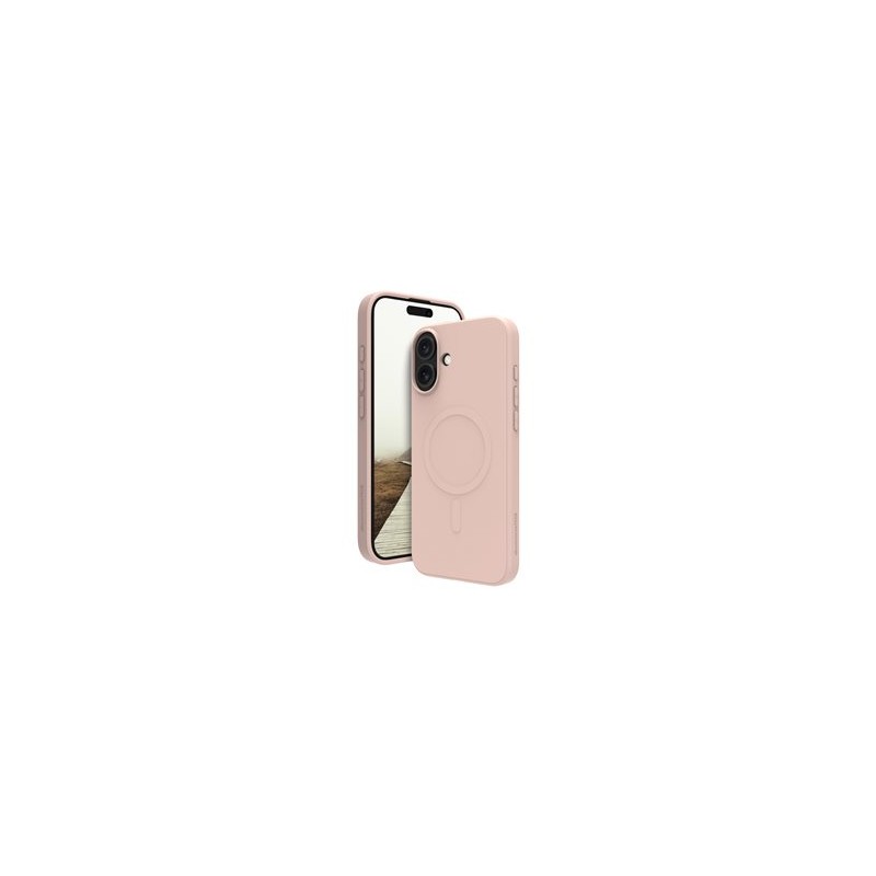dbramante1928 Greenland Pro - Zadní kryt pro mobilní telefon - Qi - kompatibilita s MagSafe - plast - růžová pink sand - pro