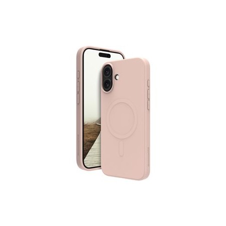dbramante1928 Greenland Pro - Zadní kryt pro mobilní telefon - Qi - kompatibilita s MagSafe - plast - růžová pink sand - pro