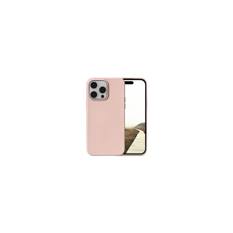 dbramante1928 Greenland - Zadní kryt pro mobilní telefon - plast - růžová pink sand - pro Apple iPhone 15 Pro