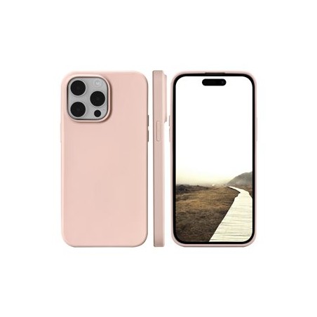 dbramante1928 Greenland - Zadní kryt pro mobilní telefon - plast - růžová pink sand - pro Apple iPhone 15 Pro Max
