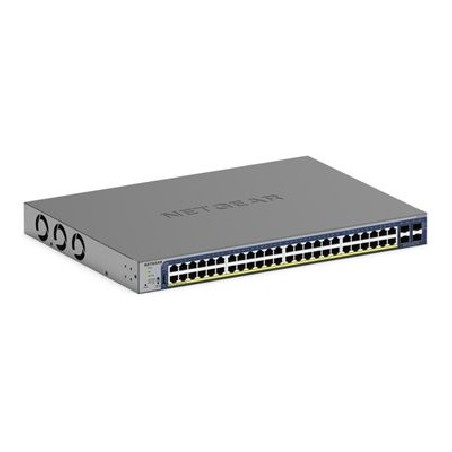 NETGEAR Smart GS752TXUP - V3 - přepínač - L3 Lite - inteligentní - 48 x 10/100/1000 (PoE++) + 4 x 10 Gigabit SFP+ - desktop
