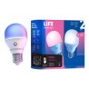LIFX Colour - LED žárovka - tvar: A60 - E27 - 9 W (ekvivalentní 70 W) - třída E - několikabarevné/teplé na studené bílé světlo