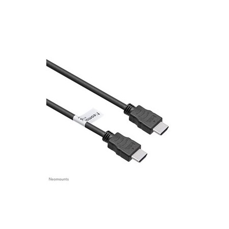 Neomounts - HDMI kabel - HDMI s piny (male) do HDMI s piny (male) - 5 m - černá