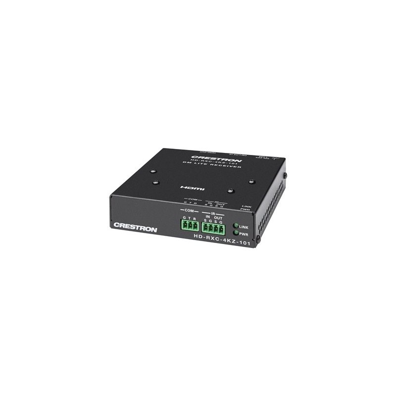 Crestron DM Lite HD-RXC-4KZ-101 - Sériový nástavec video/audio/infracervený - receiver - CATx, DM Lite - až 70 m
