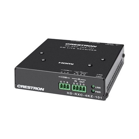 Crestron DM Lite HD-RXC-4KZ-101 - Sériový nástavec video/audio/infracervený - receiver - CATx, DM Lite - až 70 m