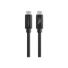 Hyper HyperDrive Next - USB kabel - USB-C (M) do USB-C (M) - USB4 - 1.2 m - černá