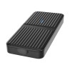 HyperDrive Next - Kryt úložište - M.2 - M.2 NVMe Card / PCIe 4.0 x4 (NVMe) - USB4 - cerná