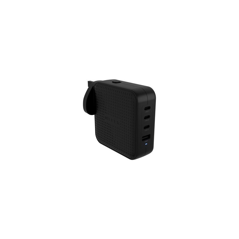 Targus HyperJuice - Síťový adaptér - GaN - 100 Wh - QC 3.0, Power Delivery 3.0 + PPS - 4 výstupní konektory (USB, 3 x USB-C)