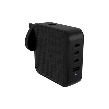 Targus HyperJuice - Síťový adaptér - GaN - 100 Wh - QC 3.0, Power Delivery 3.0 + PPS - 4 výstupní konektory (USB, 3 x USB-C)