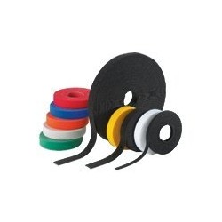 Panduit TAK-TY HLS Hook & Loop Cable Ties - Kabelová stahovací páska - 4.6 m - červená